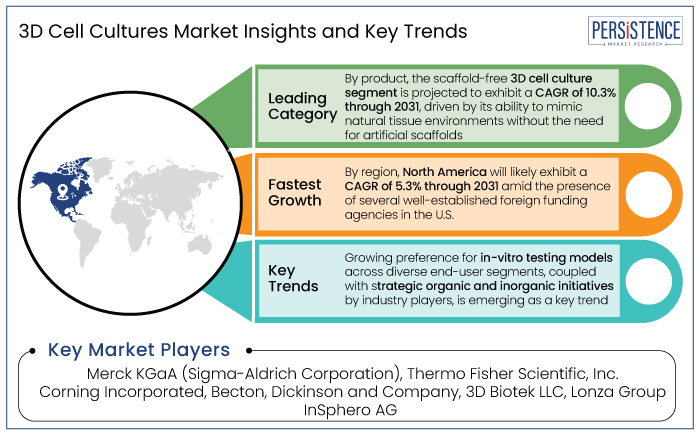 3d cell cultures market insights and key trends