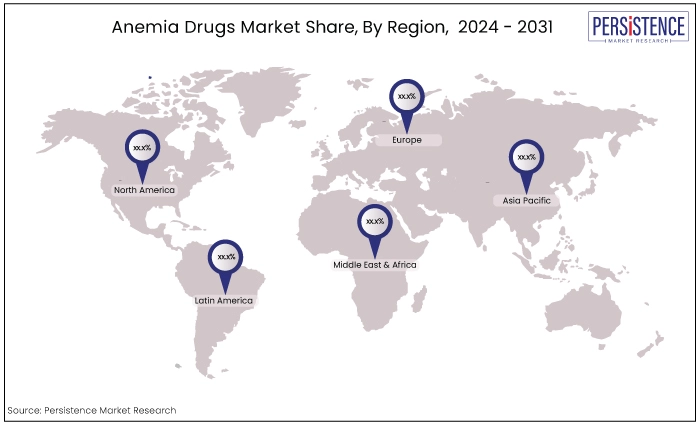 Anemia Drugs Market Region
