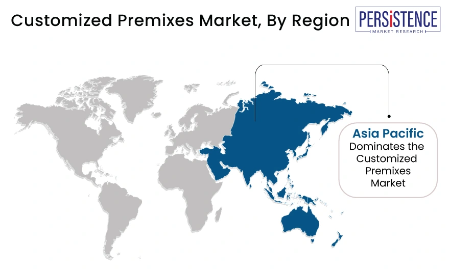 Customized Premixes Market Region