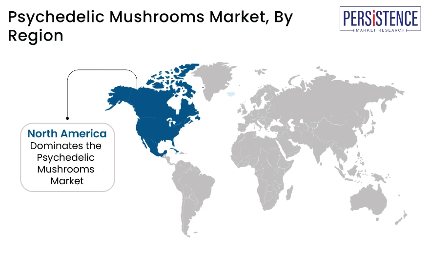 Psychedelic Mushrooms Market Region