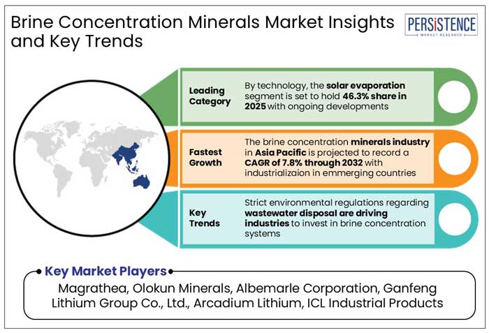 brine concentration minerals market insights and key trends