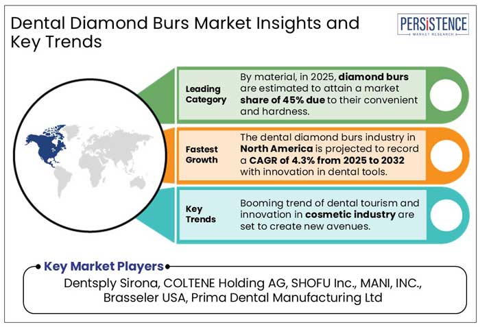 dental diamond burs market insights and key trends