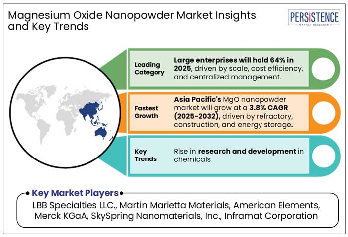 magnesium oxide nanopowder market insights and key trends