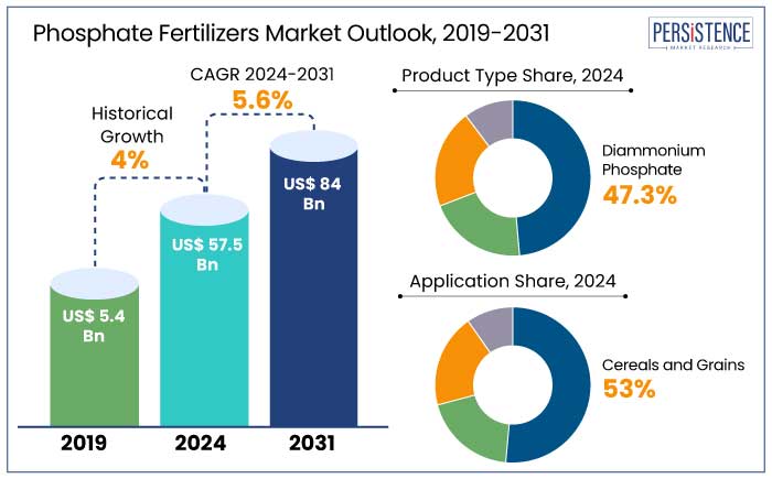 phosphate fertilizers market outlook, 2019-2031